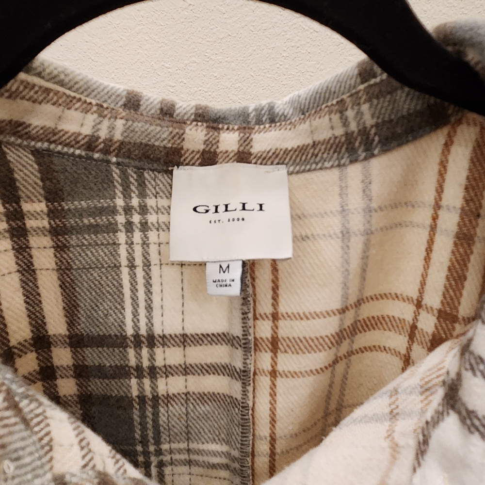 Gilli Plaid Shacket - image 4